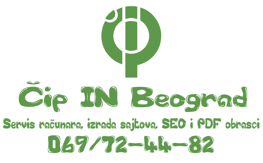 Autorski potpi sajta Čip IN Beograd PIB: 108188009